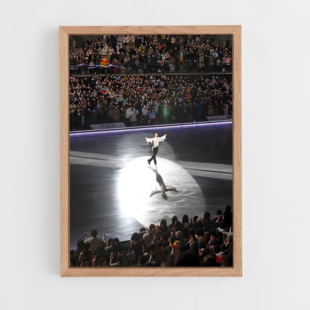 Poster Skate Olympique – affiche Patinage artistique (vue 4)